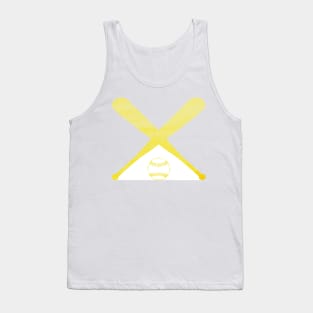 Softball Yellow Tank Top